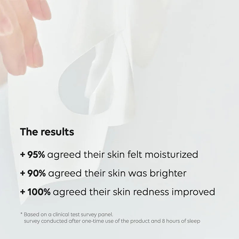 4Pcs/Box Absorbable Bio-Collagen Real Deep Mask Night Moisturizing Mask Firming Wrinkle Remover Fade Fine Lines Skin Care